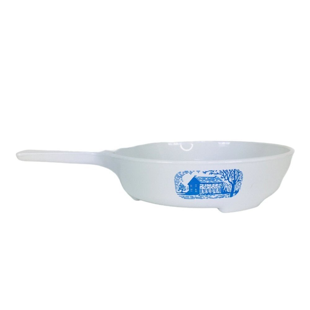 Vintage Corningware 7" Colonial House Browning Skillet Dish Pan MW-83-B